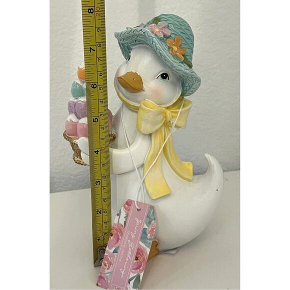 Spring Gatherings SPRING Themed SILLY GOOSE Yellow Bow, Spring Hat - Picture 5 of 7